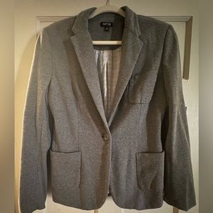 Women’s Grey Cotton Blazer